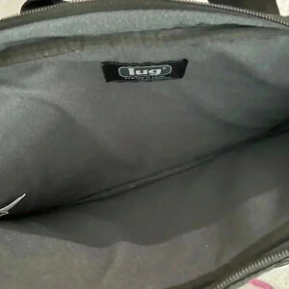 lug Black Men's Laptop Sleeve with Handles